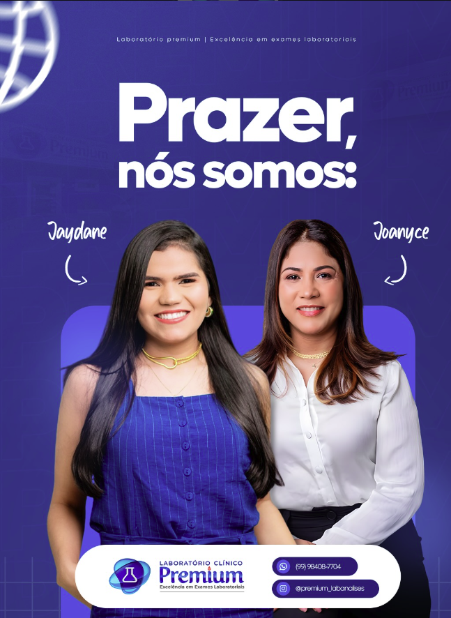 Prazer, nós somos Jaydane e Joanyce